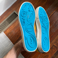 Load image into Gallery viewer, ss2000 Issey Miyake x Takashi Murakami Yellow Slip-ons - Size 9 US