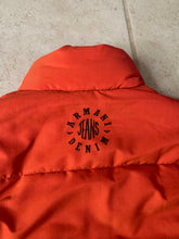 Load image into Gallery viewer, 1990s Armani Cropped Iridescent Orange Nylon Puffer - Size S
