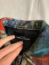 Load image into Gallery viewer, 1991 CDG Cropped Painted Wool Jacket - Size S