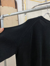 Load image into Gallery viewer, 1980s Issey Miyake Black Rib Knit Sweater - Size L