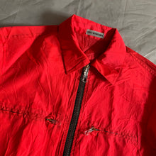 Load image into Gallery viewer, aw2000 Issey Miyake Bright Red Windbreaker Training Jacket - Size M