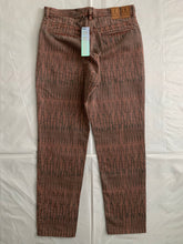 Load image into Gallery viewer, 2010s Cav Empt Faded Burnt Orange Overdyed Pants with Soundwave Graphic - Size M