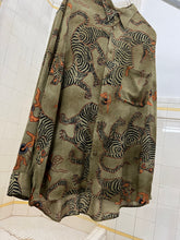 Load image into Gallery viewer, 1990s Armani Oriental Tiger Print Shirt - Size L