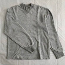 Load image into Gallery viewer, 1990s Katharine Hamnett Heather Grey Articulate Neck and Cuff Ribbing - Size M