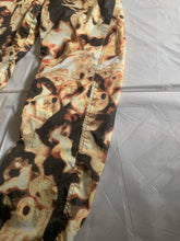 Load image into Gallery viewer, aw2010 Issey Miyake Articulated Twist Knee Nylon Lava Graphic Pants - Size L