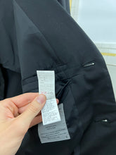Load image into Gallery viewer, ss2009 Yohji Yamamoto Thick Silk Embroidered Scissor Jacket - Size XL