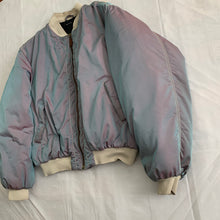 Load image into Gallery viewer, 1990s Armani Iridescent Oversized Bomber Jacket - Size OS