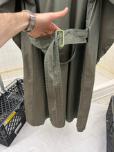 Load image into Gallery viewer, 1980s Katharine Hamnett Iridescent Jade Trench Coat - Size OS