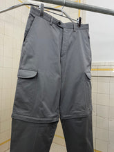 Load image into Gallery viewer, 2000s Samsonite 'Travel Wear' Grey Cargo Zip Off Pants - Size L