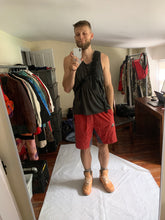 Load image into Gallery viewer, 2010s Cav Empt Red Paneled Technical Shorts - Size L