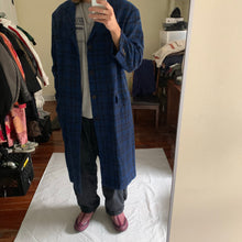 Load image into Gallery viewer, aw1996 Yohji Yamamoto Wool Plaid Long Coat - Size M