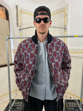 Load image into Gallery viewer, 1990s Armani Cropped Paisley Bomber Jacket - Size L
