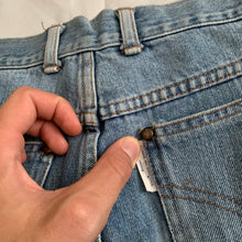Load image into Gallery viewer, 1990s CDGH Faded Vintage White Label Denim with Knee Blowout - Size S