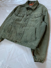 Load image into Gallery viewer, 1990s Armani Washed Cotton Gabardine Padded Trucker - Size L