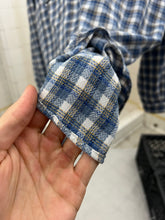 Load image into Gallery viewer, 1980s Armani Plaid Shirt with Partially Hidden Button Placket - Size M