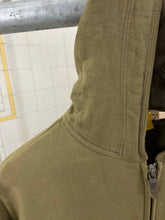 Load image into Gallery viewer, 2000s Mandarina Duck Reversible Linen/Towel Hoodie with Neck Cutout- Size M