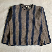 Load image into Gallery viewer, ss1991 Issey Miyake Intarsia Striped Sweater - Size M