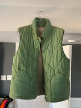 Load image into Gallery viewer, 1990s Armani Iridescent Green "For Ice Only" Nylon Hunting Vest - Size L