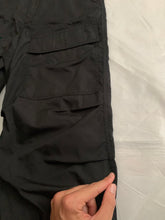 Load image into Gallery viewer, ss2007 Issey Miyake Textured Nylon Tactical Black Pants - Size L