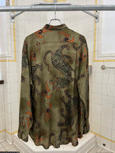Load image into Gallery viewer, 1990s Armani Oriental Tiger Print Shirt - Size L
