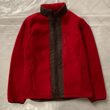 Load image into Gallery viewer, aw2000 Issey Miyake Red Fleece Technical Jacket - Size M