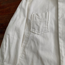 Load image into Gallery viewer, ss1996 Yohji Yamamoto Flower and Boys White Work Jacket - Size XL