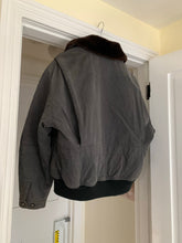 Load image into Gallery viewer, 1990s Armani Washed B-15 Bomber Jacket with Removable Fur Collar and Articulated Shoulder Gusset - Size XL