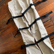 Load image into Gallery viewer, 1996 General Research Beige Bondage Strap Pants - Size M
