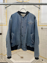 Load image into Gallery viewer, 1980s Katharine Hamnett Padded Washed Denim Bomber - Size L
