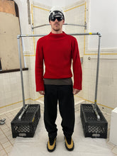 Load image into Gallery viewer, 2000s Armani Rib Knit Sweater with Sleeve Zipper - Size M