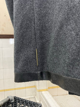 Load image into Gallery viewer, Late 1990s Mandarina Duck Rubberized Cuff and Hem Peacoat - Size L