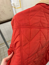 Load image into Gallery viewer, 1990s Armani Quilted Trucker Jacket w/ Leather Collar - Size L