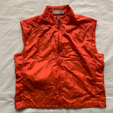 Load image into Gallery viewer, 2000s Armani Orange Nylon Packable Vest - Size S