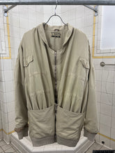Load image into Gallery viewer, 1980s Marithe Francois Girbaud x Closed Beige Waist Cinch Bomber - Size L