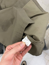 Load image into Gallery viewer, 1990s Final Home Coated Cotton Military Shirt with Velcro Pocket Detail - Size M