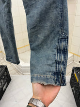 Load image into Gallery viewer, ss2005 Junya Watanabe Blue Jeans with Zip Thigh Pockets - Size S