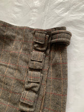 Load image into Gallery viewer, 1998 General Research x Harris Tweed Parasite Wrap Skirt - Size OS