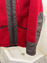 Load image into Gallery viewer, aw2000 Issey Miyake Red Fleece Technical Jacket - Size M