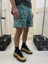 Load image into Gallery viewer, 1990s Katharine Hamnett Blue Hawaiian Print Shorts - Size M