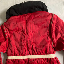 Load image into Gallery viewer, 1990s Armani Red Modular Bondage Jacket - Size L