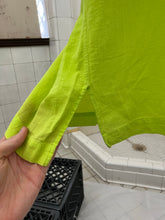 Load image into Gallery viewer, ss1995 Issey Miyake Oversized Mandarin Collar Neon Shirt - Size XL