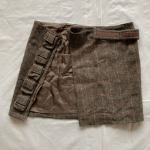 Load image into Gallery viewer, 1998 General Research x Harris Tweed Parasite Wrap Skirt - Size OS