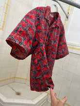 Load image into Gallery viewer, 1980s Katharine Hamnett Red Brick Graphic Shirt - Size M