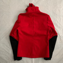 Load image into Gallery viewer, 1990s Vexed Generation Red Ninja Neck Fleece Zip Up - Size S