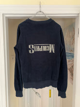 Load image into Gallery viewer, 2000s Bernhard Willhelm Faded Aqua Insideout Crewneck with Kangaroo Pocket - Size M