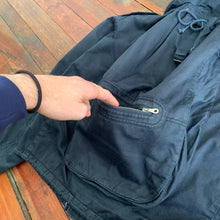 Load image into Gallery viewer, 1990s Armani Object Dyed RAF MK3 Backpack Jacket - Size XL