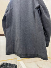 Load image into Gallery viewer, Late 1990s Mandarina Duck Rubberized Cuff and Hem Peacoat - Size L