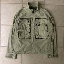 Load image into Gallery viewer, 2001 Vintage Burton Snowboarding x Acronym x Hiroshi Fujiwara Beige Analog Q Cargo Jacket - Size XL
