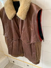 Load image into Gallery viewer, 1980s Massimo Osti x CP Company Shearling Collar Military Jacket with Removable Sleeves - Size XL