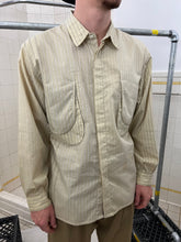Load image into Gallery viewer, 1980s Marithe Francois Girbaud Multi Stripe Layered Pocket Shirt - Size L